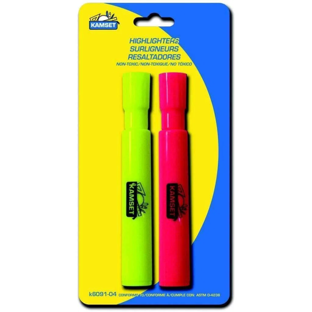 Specialty Highlighters -2 Asst Colors Dependable