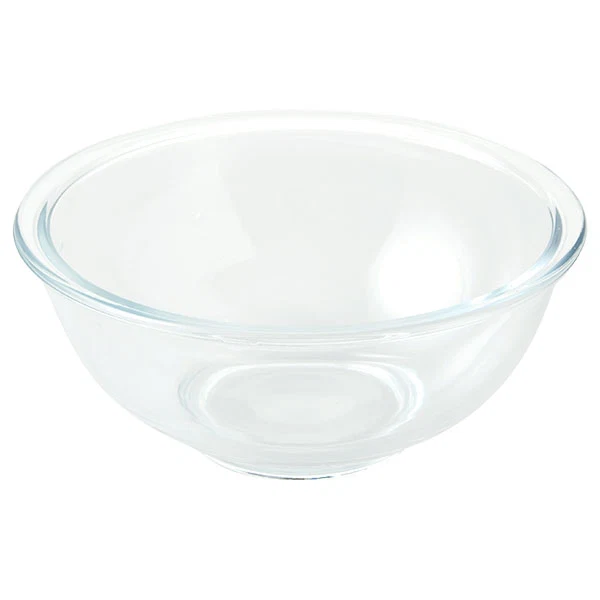 Casual HEAT-RESISTANT GLASS BOWL 21CM Versatile