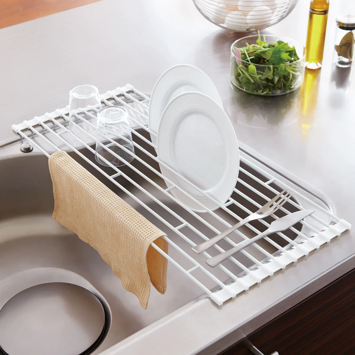 Carefully Designed FOLDABLE DRAINER FLAT Premium Material