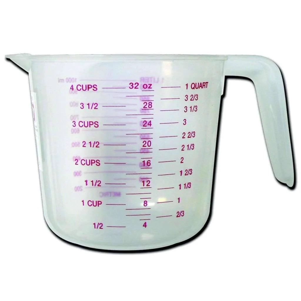 Selected Measuring Cup Plastic 1l Convenient