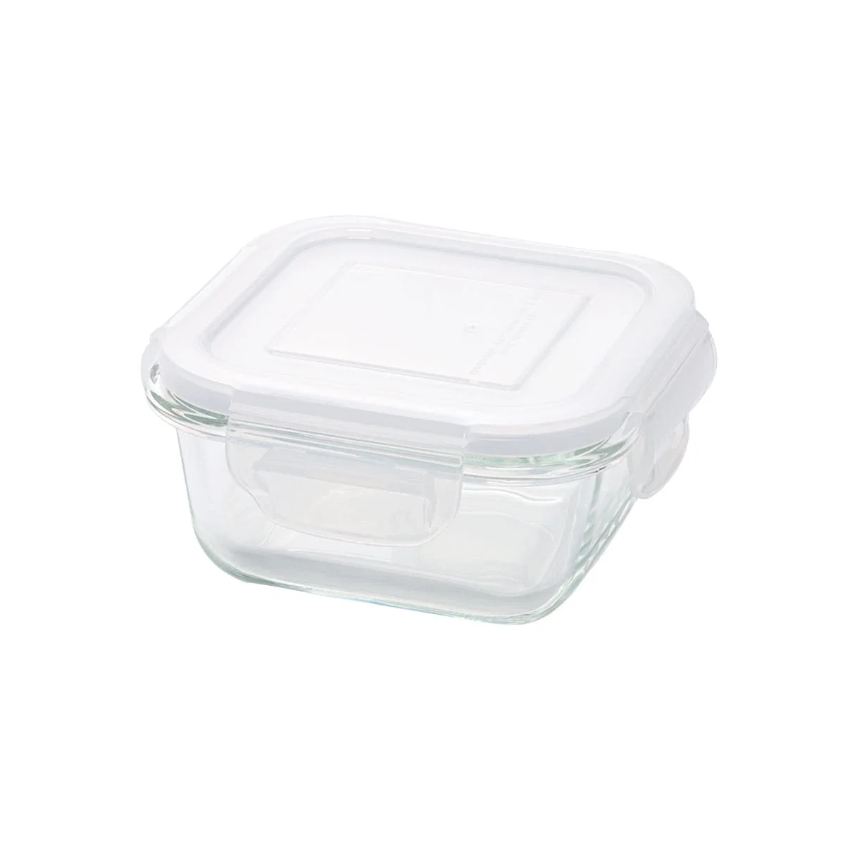 High-End HEAT RESISTANT GLASS STORAGE CONTAINER 300ML SQUARE Sophisticated
