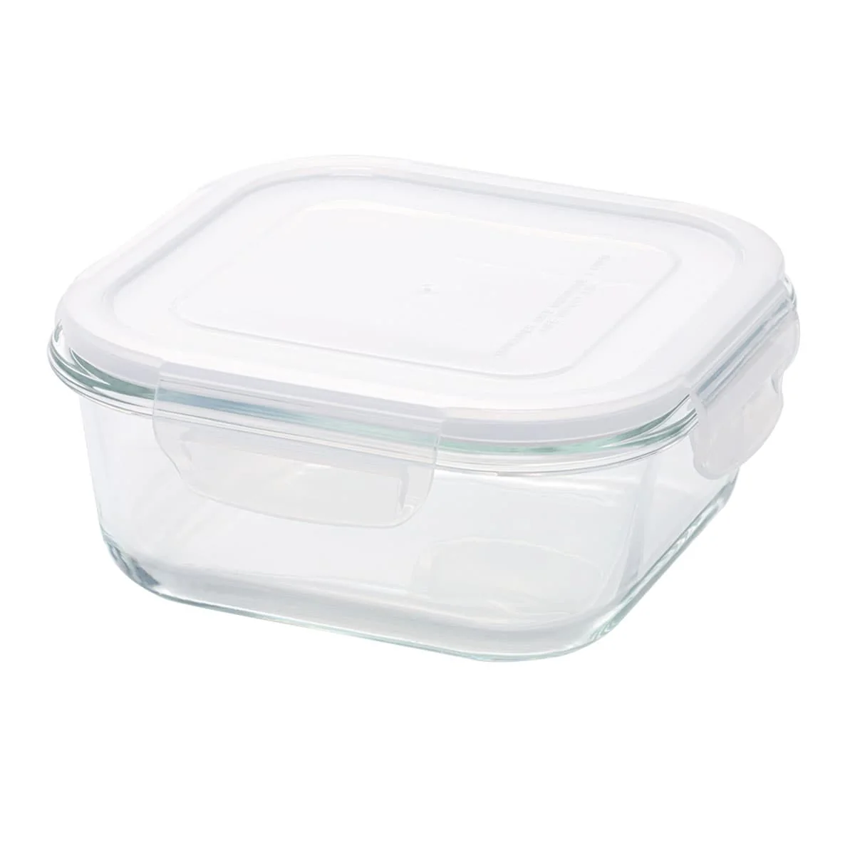 Sophisticated HEAT RESISTANT GLASS STORAGE CONTAINER 780ML SQUARE Fashionable