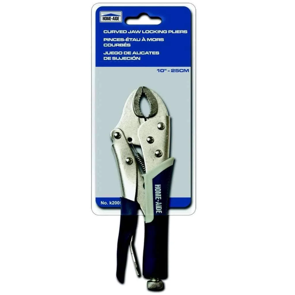 Secure Curved Jaw Locking Pliers 10 Inch Effective