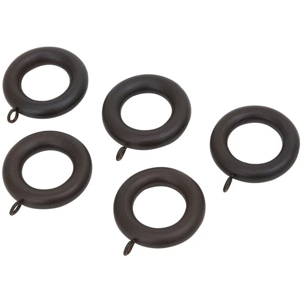 Convenient WOOD POLE RING NT-11 5PCS SET DBR Consistent