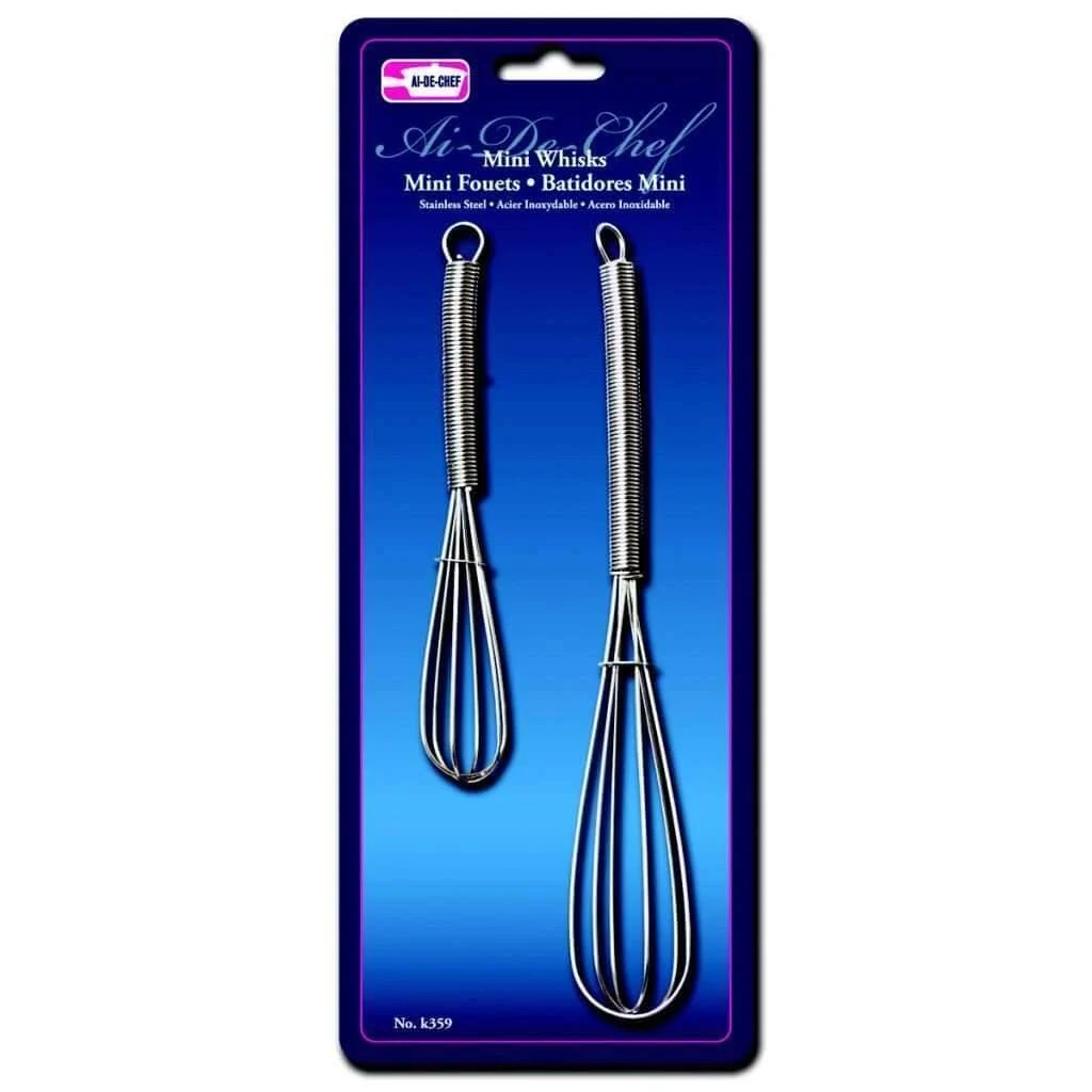 Pure Mini Whisks 2 Long-Lasting