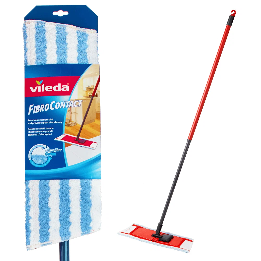 Top-Quality Vileda FibroContact Microfiber Flat Mop Soft
