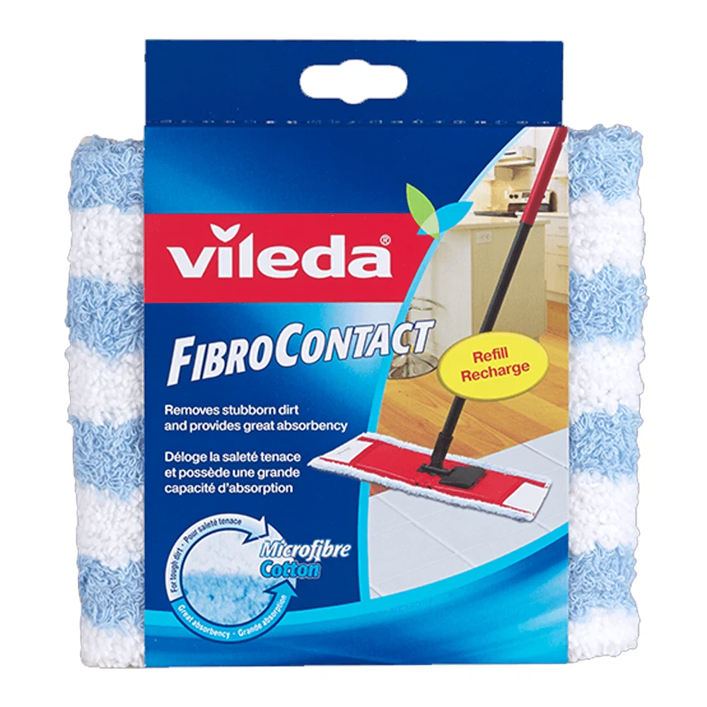 Artisan Vileda FibroContact Microfiber Mop Refill High-Performance