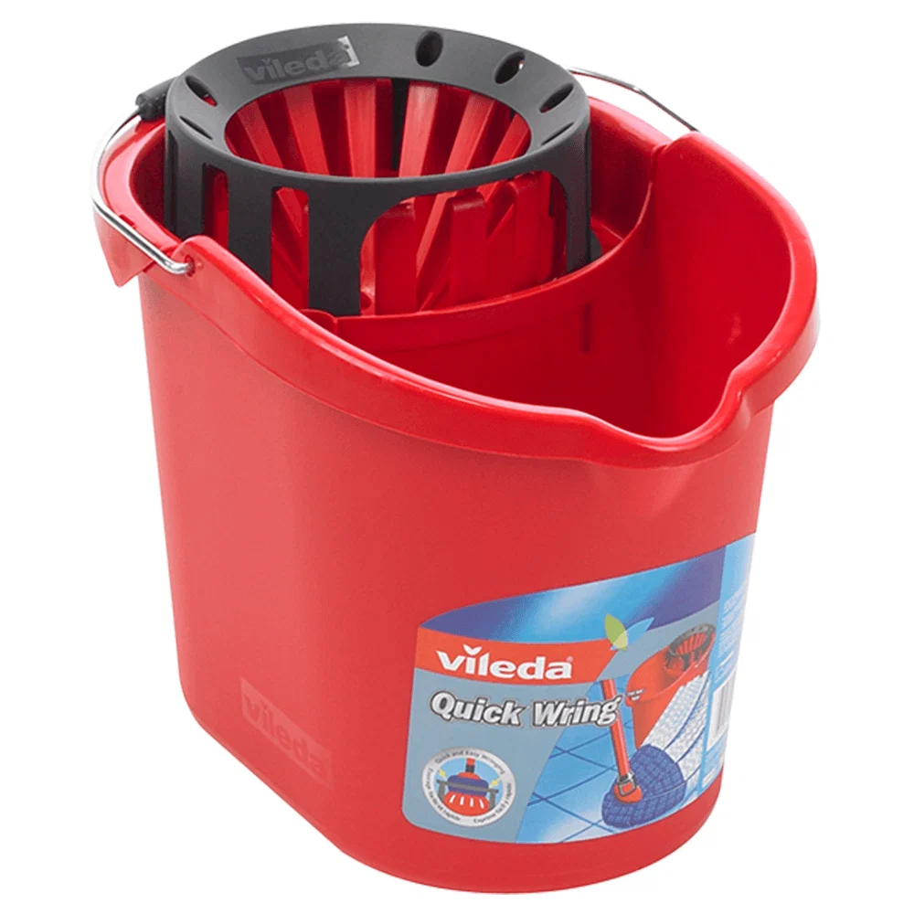 Elegant Vileda Quick Wring Mop Bucket with Wringer Trusted