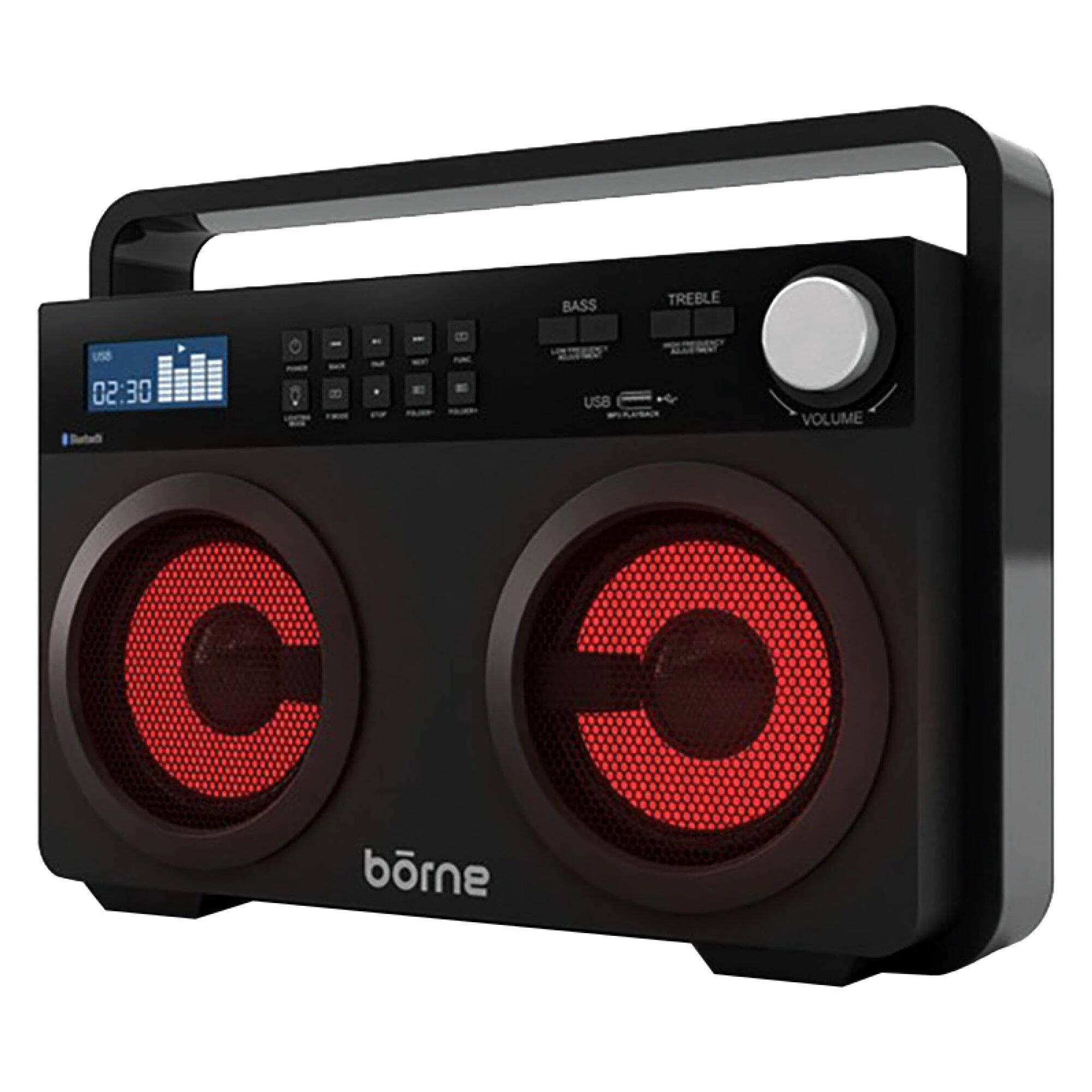 Comfortable bōrne – Portable Bluetooth Boombox Expertly Made