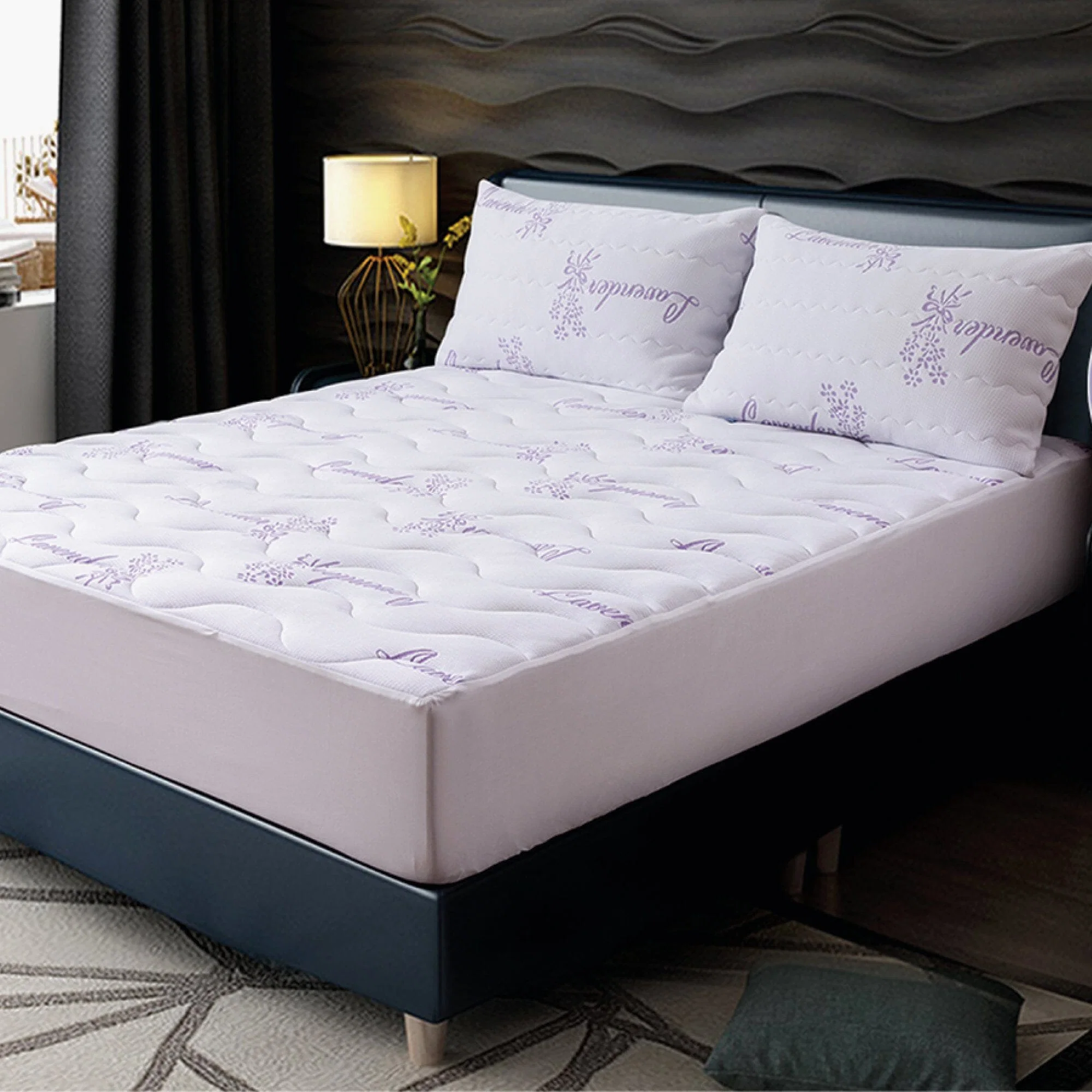 Natural W Home – Lavender Scented Quilted Mattress Pad Specialty