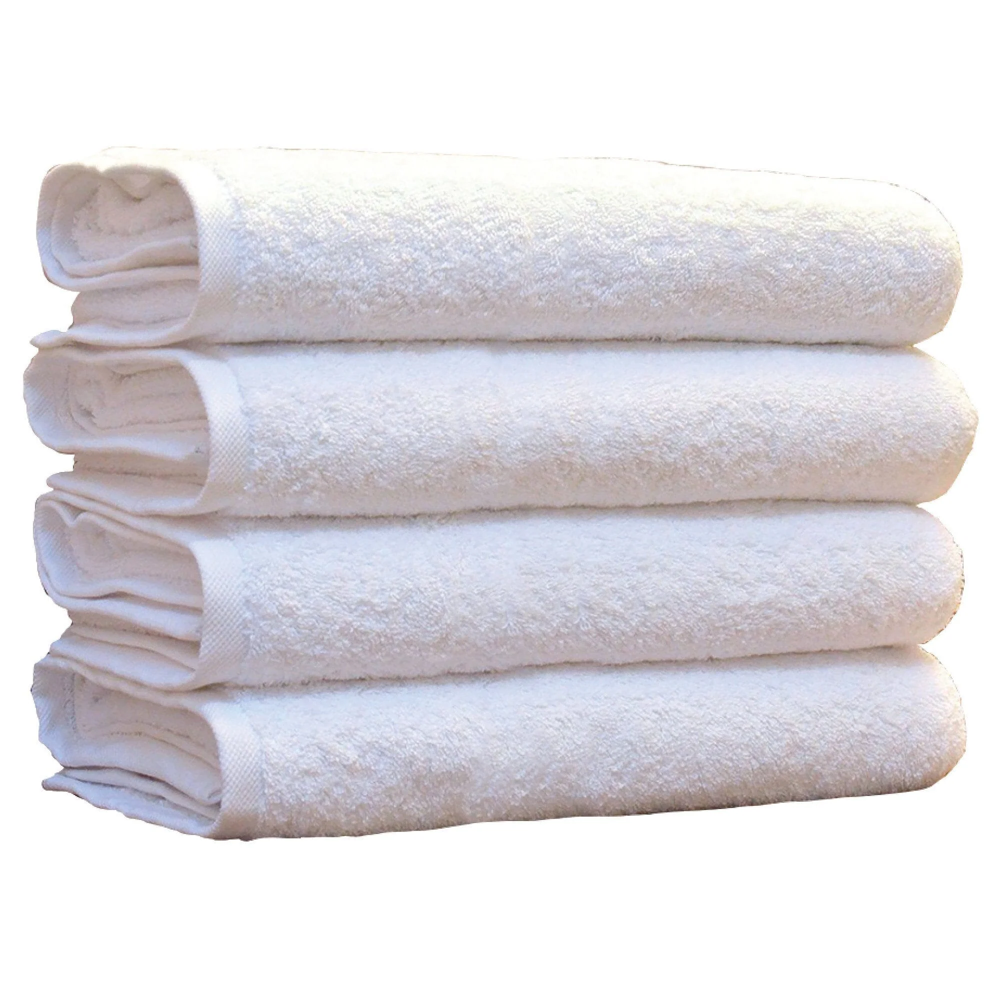 Pure Large Cotton Bath Towel – White User-Friendly