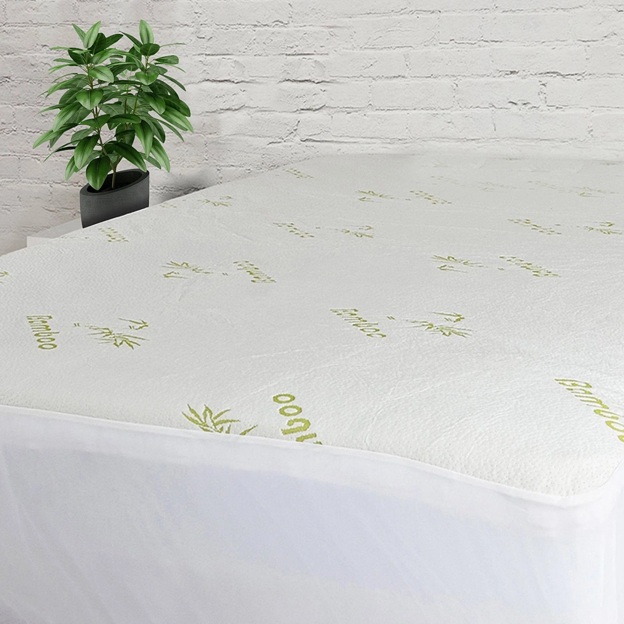 User-Friendly W Home – Bamboo-Blend Quilted Mattress Pad Next-Generation