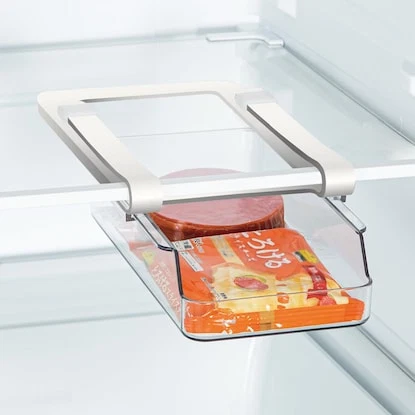 Functional STORAGE UNDER THE REFRIGERATOR SHELF N BLANC S Comfortable