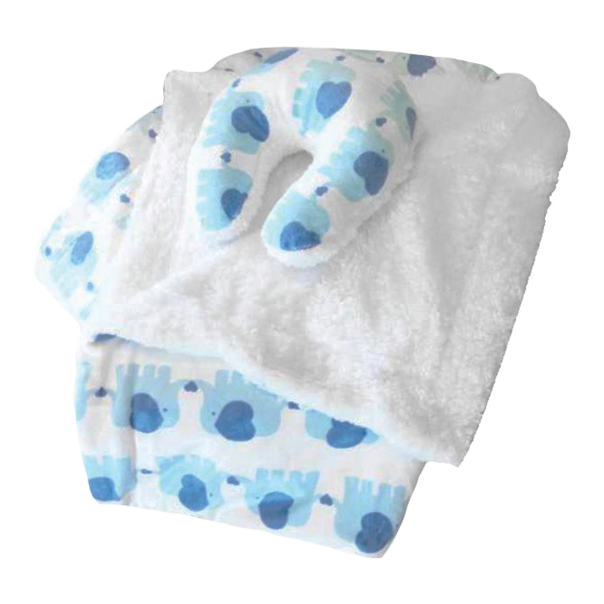 Contemporary Baby Blanket with Pillow Smart