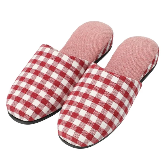 Natural SLIPPERS MY TSURIKOMI CHECK RE F Functional