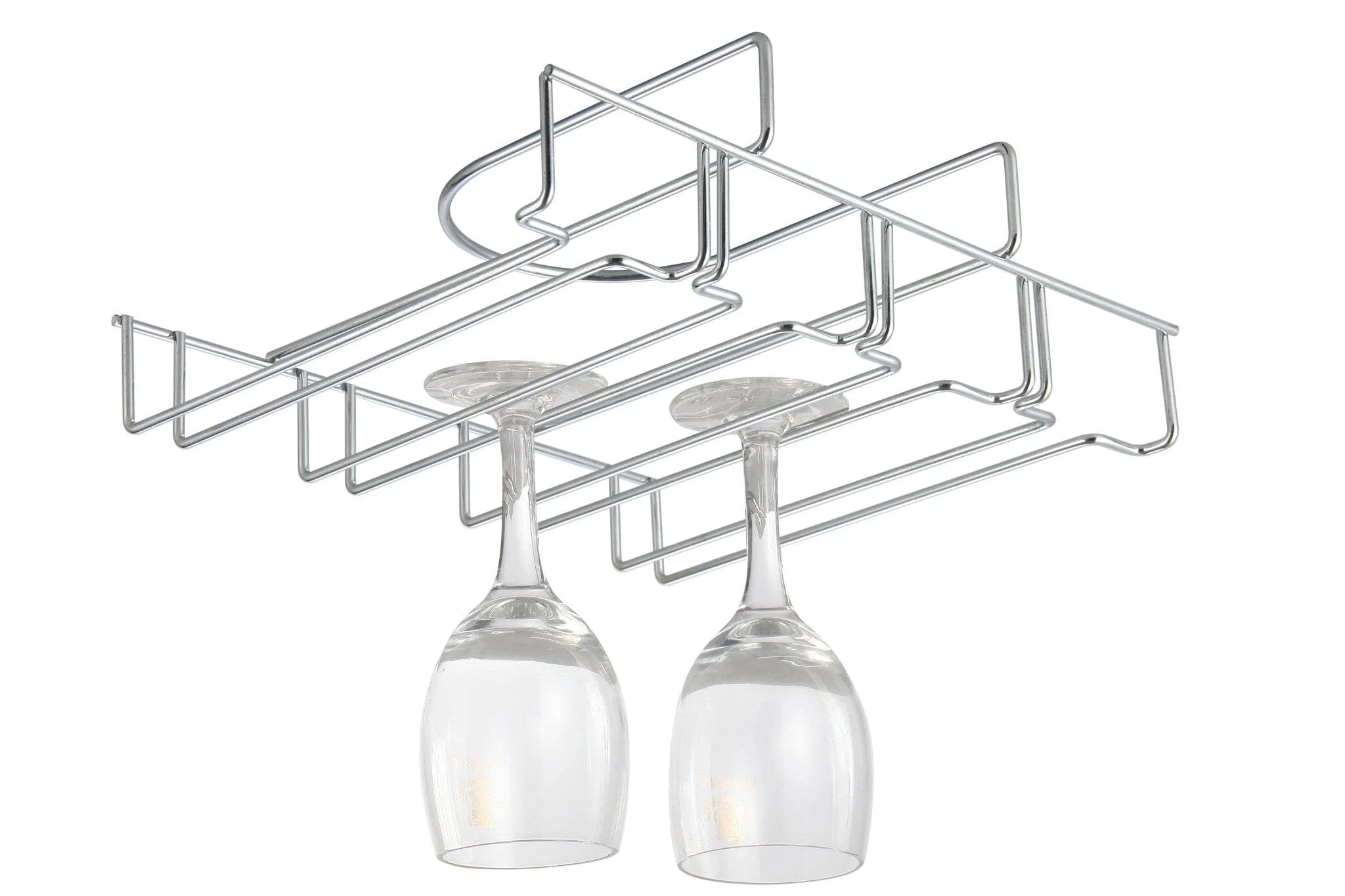 Professional Undershelf Wine Glass Holder Eco-Friendly