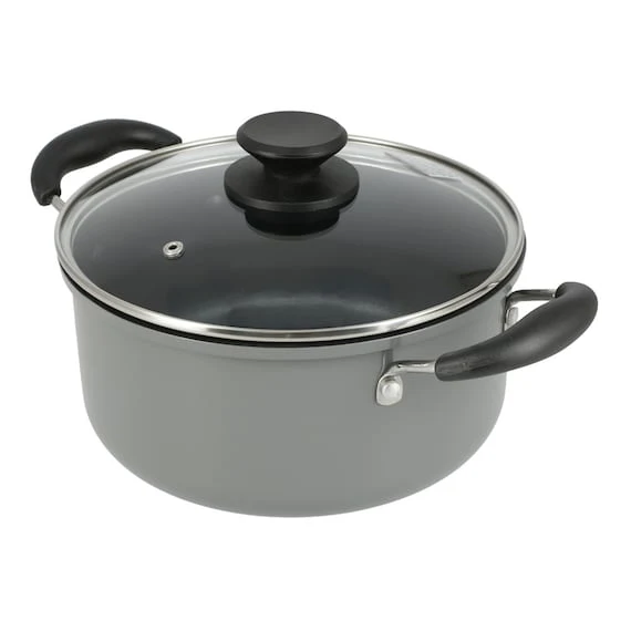 Sustainable GAS ALUMINIUM POT 22cm Fine Crafted