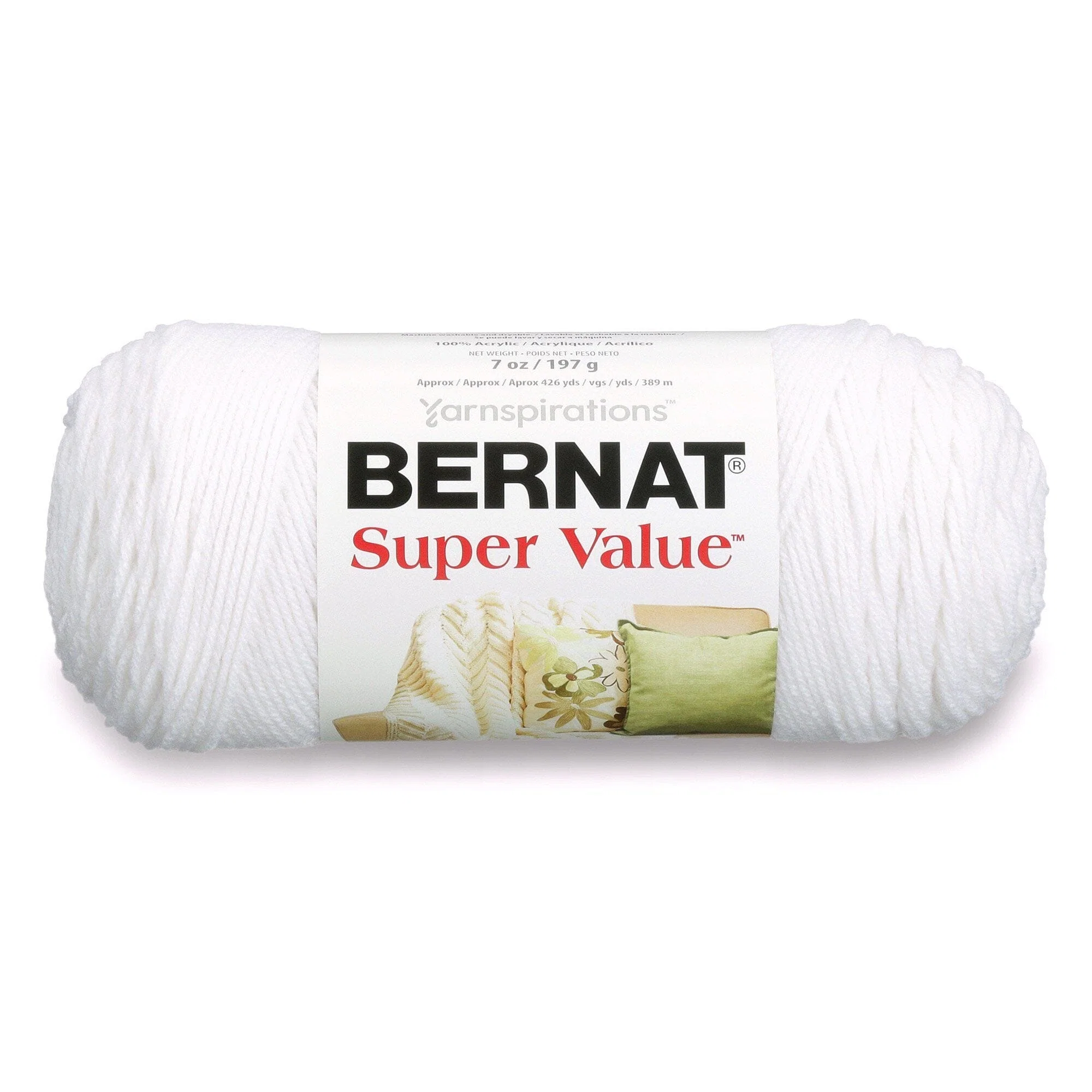 Selected Bernat Super Value 3-197G White Fashionable