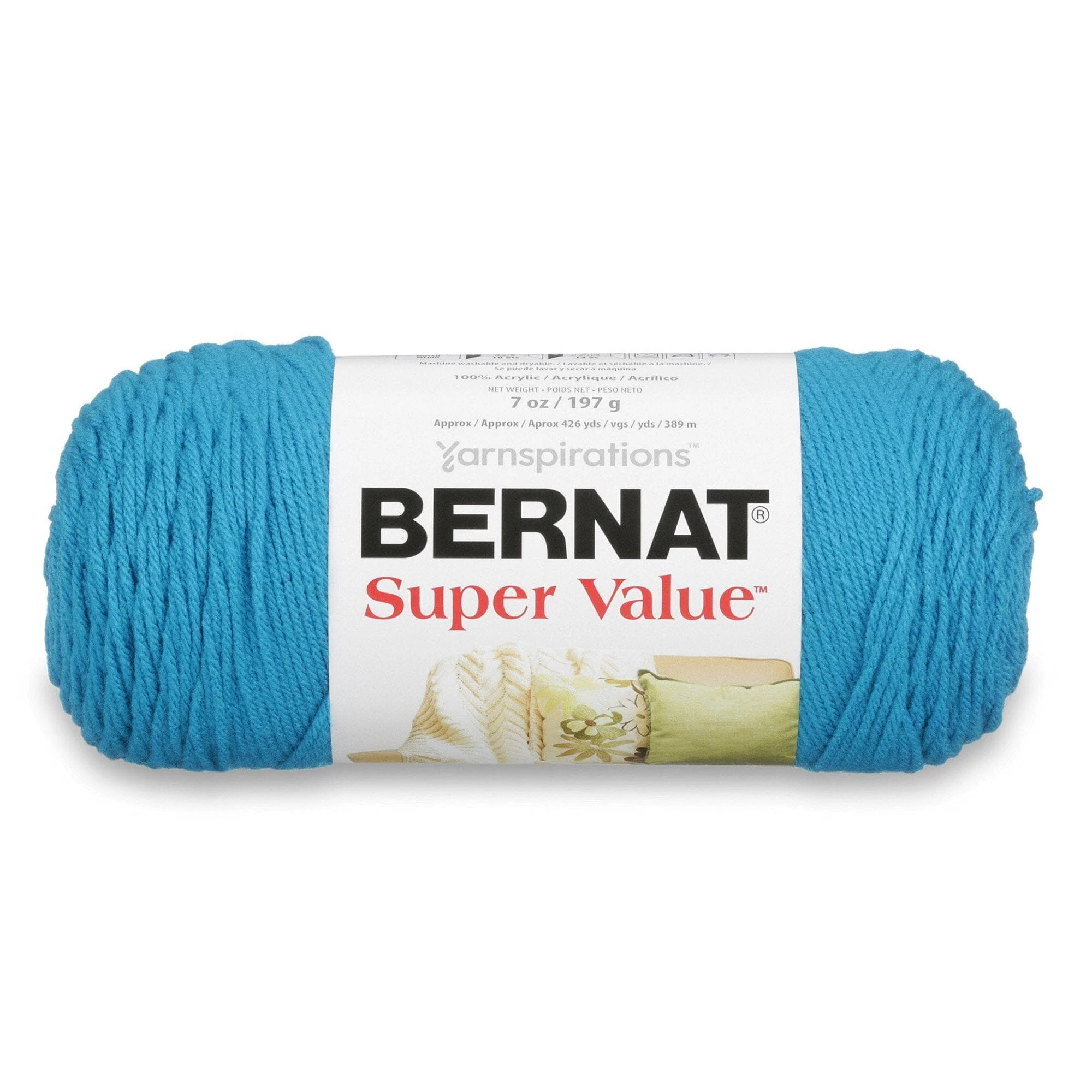 Artisan Bernat Super Value 3-197G Peacock Organic