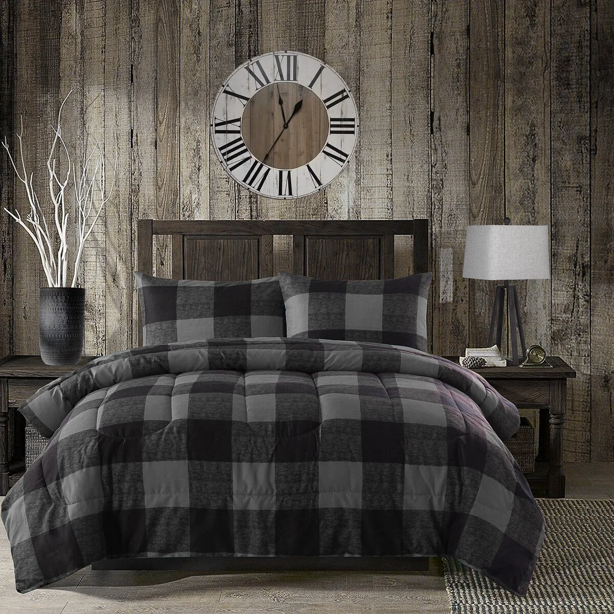 Original Baldwin – Cozy Chalet – 3 Piece Comforter Set Green
