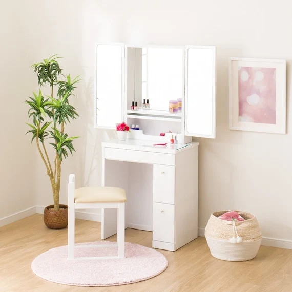 Refined THREE-SIDED MIRROR VANITY ASEAN DR2 60 WH Dependable