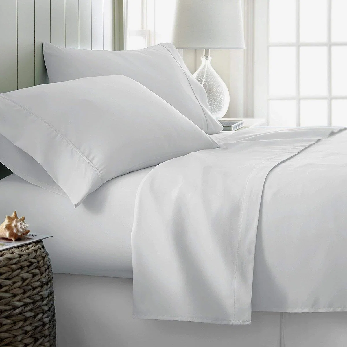 Smooth Sheet Set T600 White Flexible
