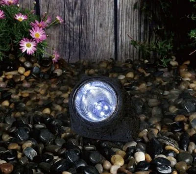 Environmentally Friendly Solar Rock Garden Light High-Grade