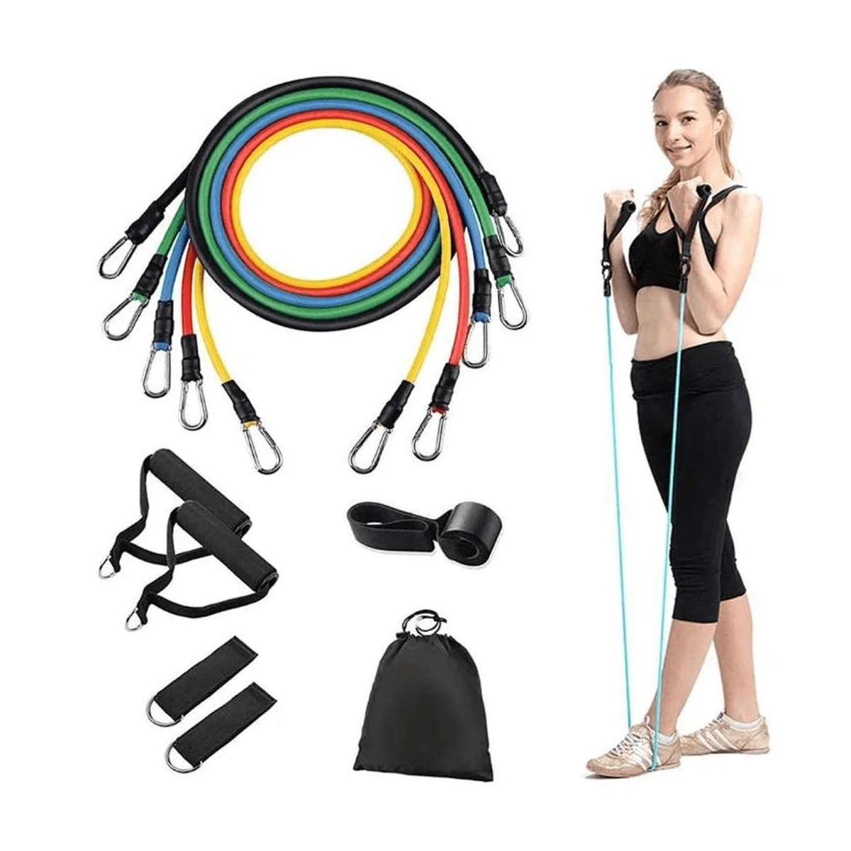 First-Class 11pc Resistance Band Set Consistent