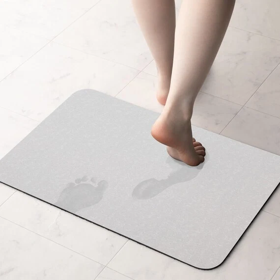 Sustainable SOFT KAITEKI BATHMAT 38X59 LGY Premium Material