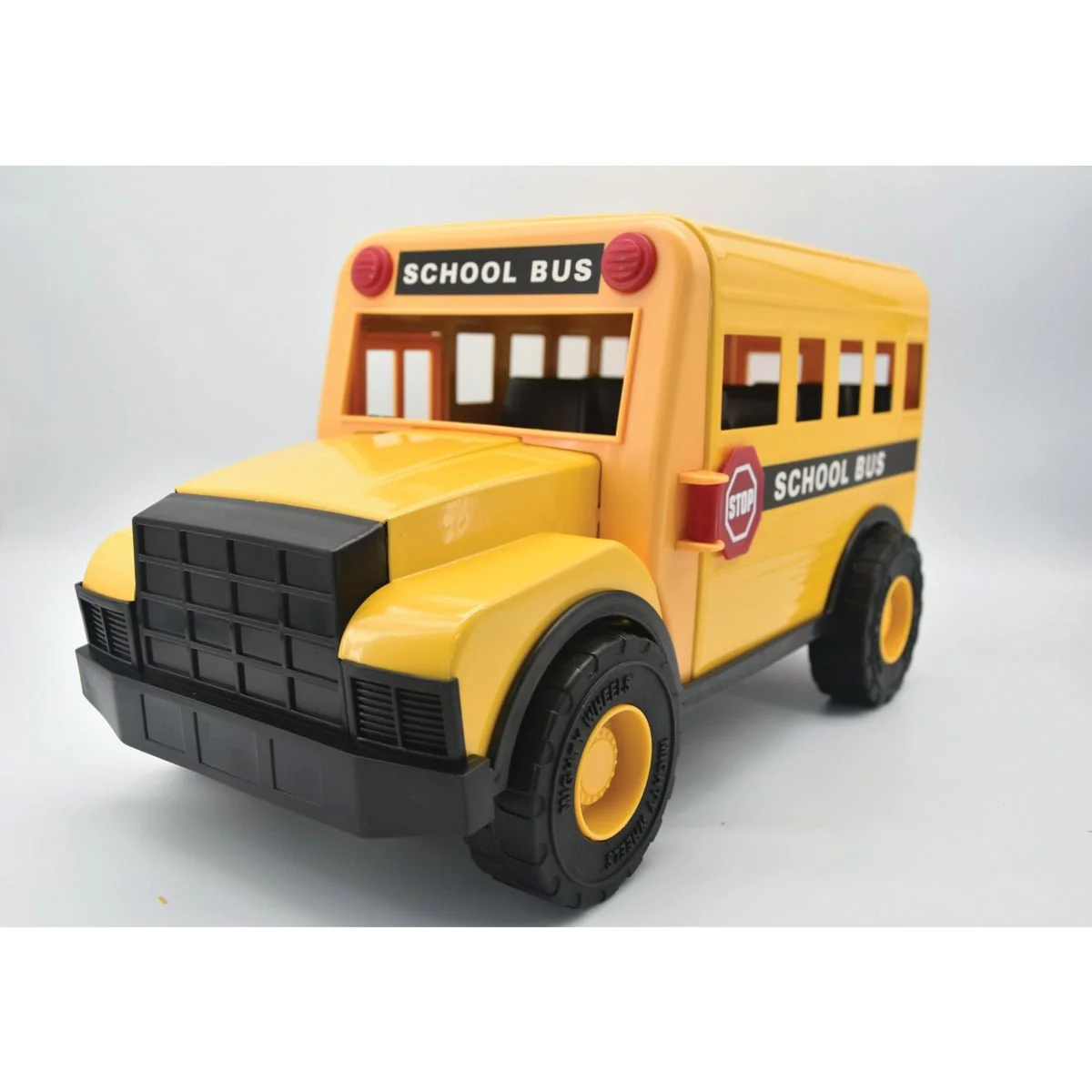Clean Mighty Wheels 16in School Bus Metal Traditional