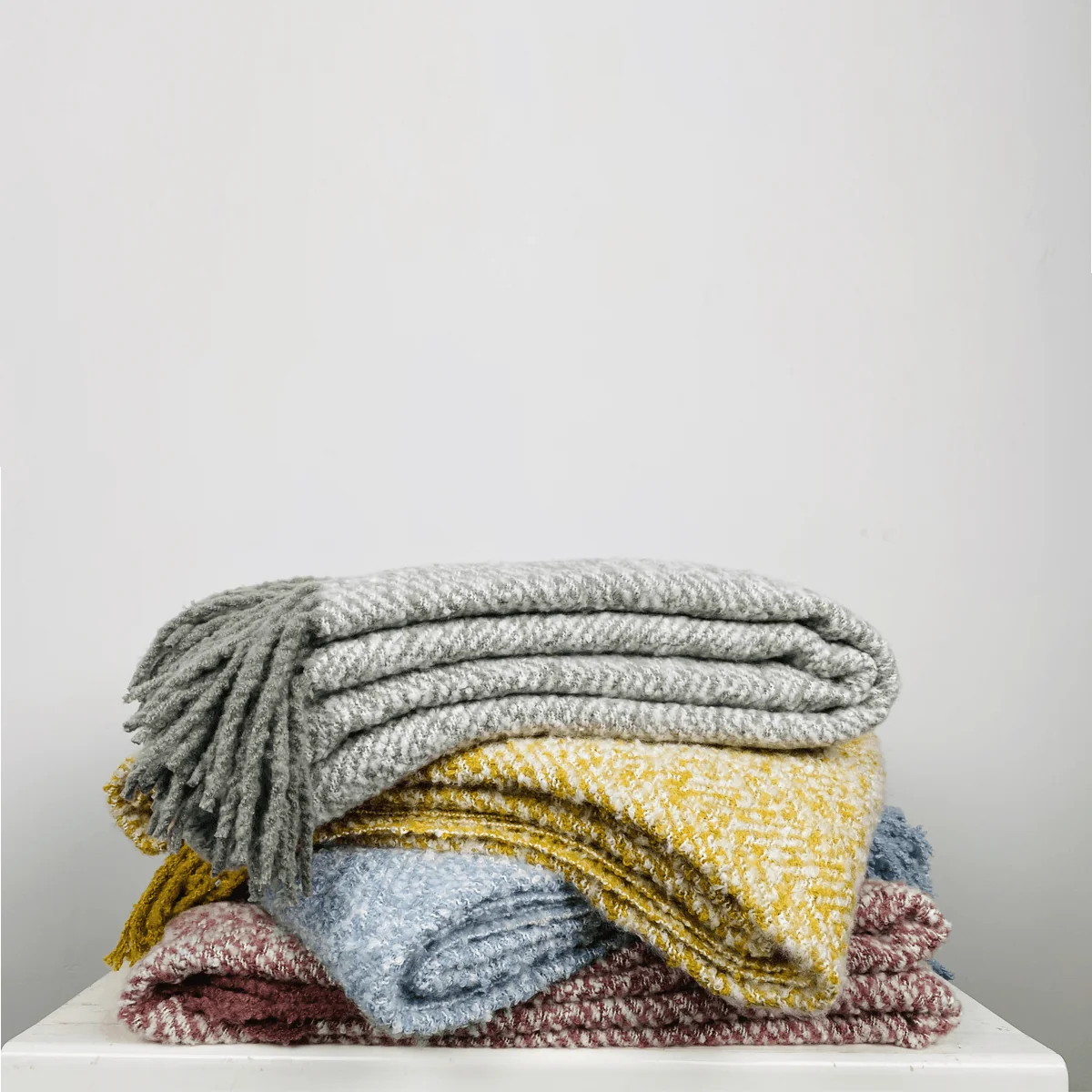 Modern Throw Rafael Faux Mohair Outstanding