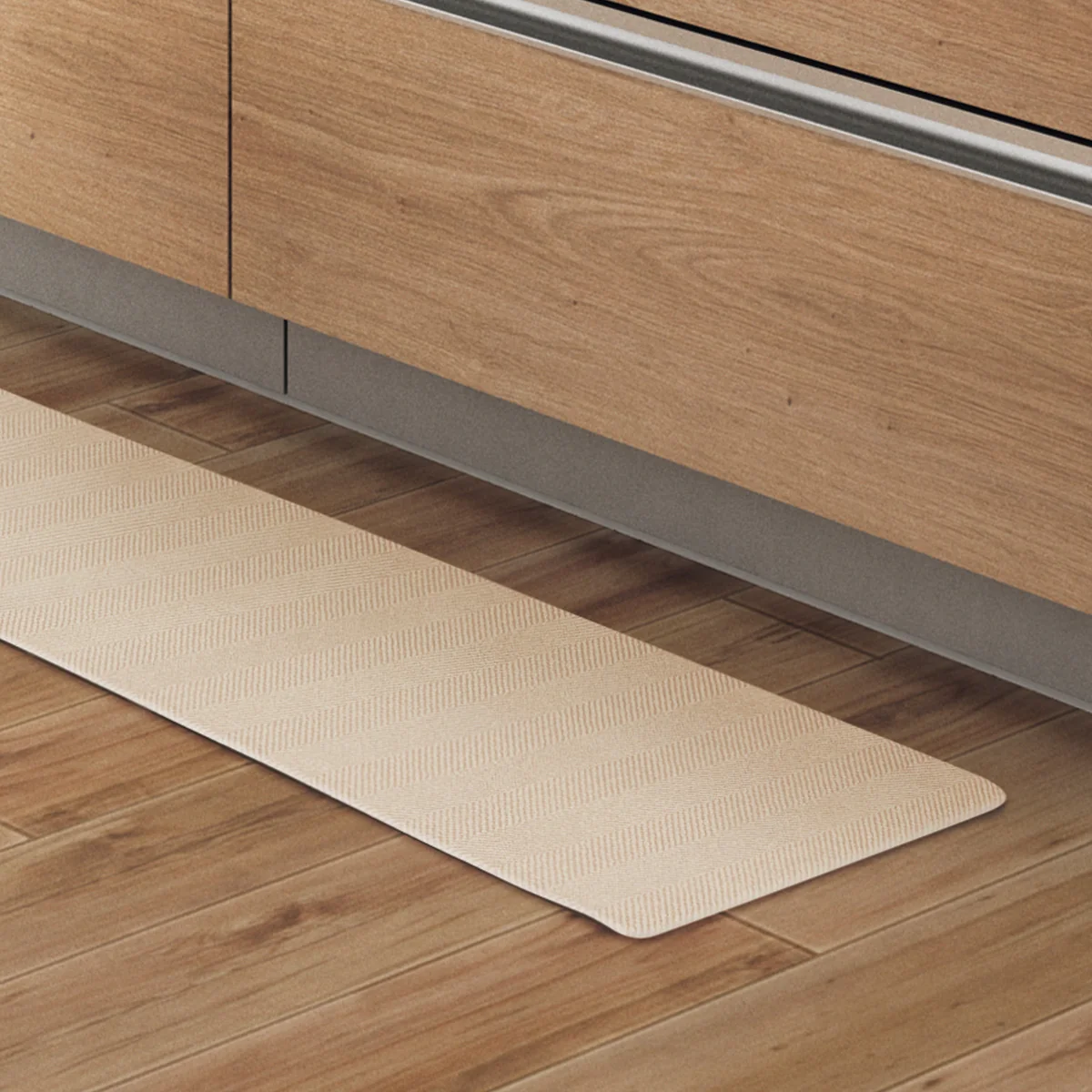Environmentally Friendly PVC FLOORMAT HERRINGBONE BE 45X180 Proven