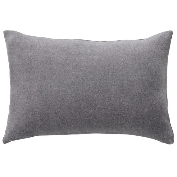 Verified PILLOWCOVER NFIT PILE DEODORANT DGY Solid