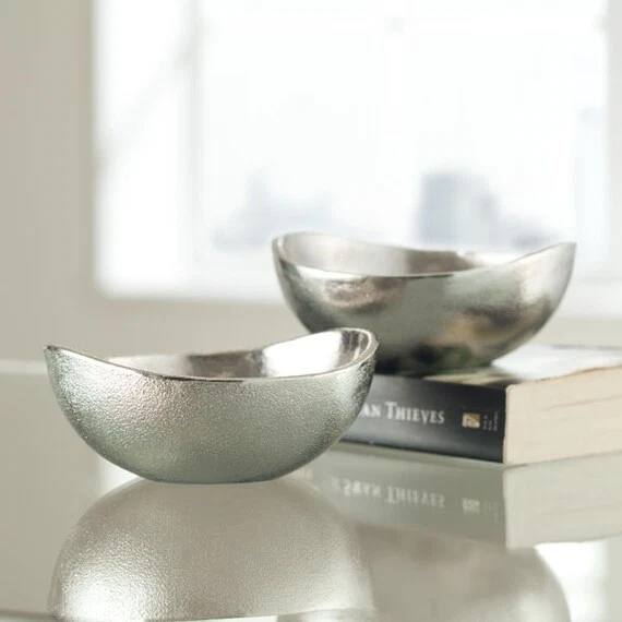 Quality DECORATIVE BOWL ANWAR OVAL W13D12H5 Outstanding