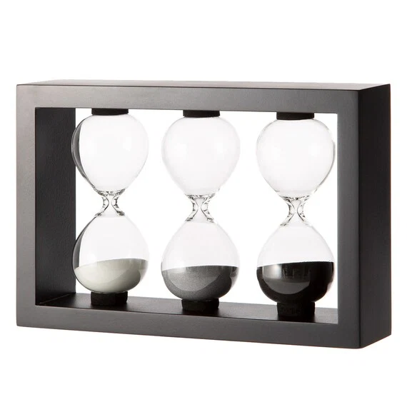 Sophisticated TABLE TOP DECOR SAND TIMER 3.4.5MIN W20D5H13 Professional
