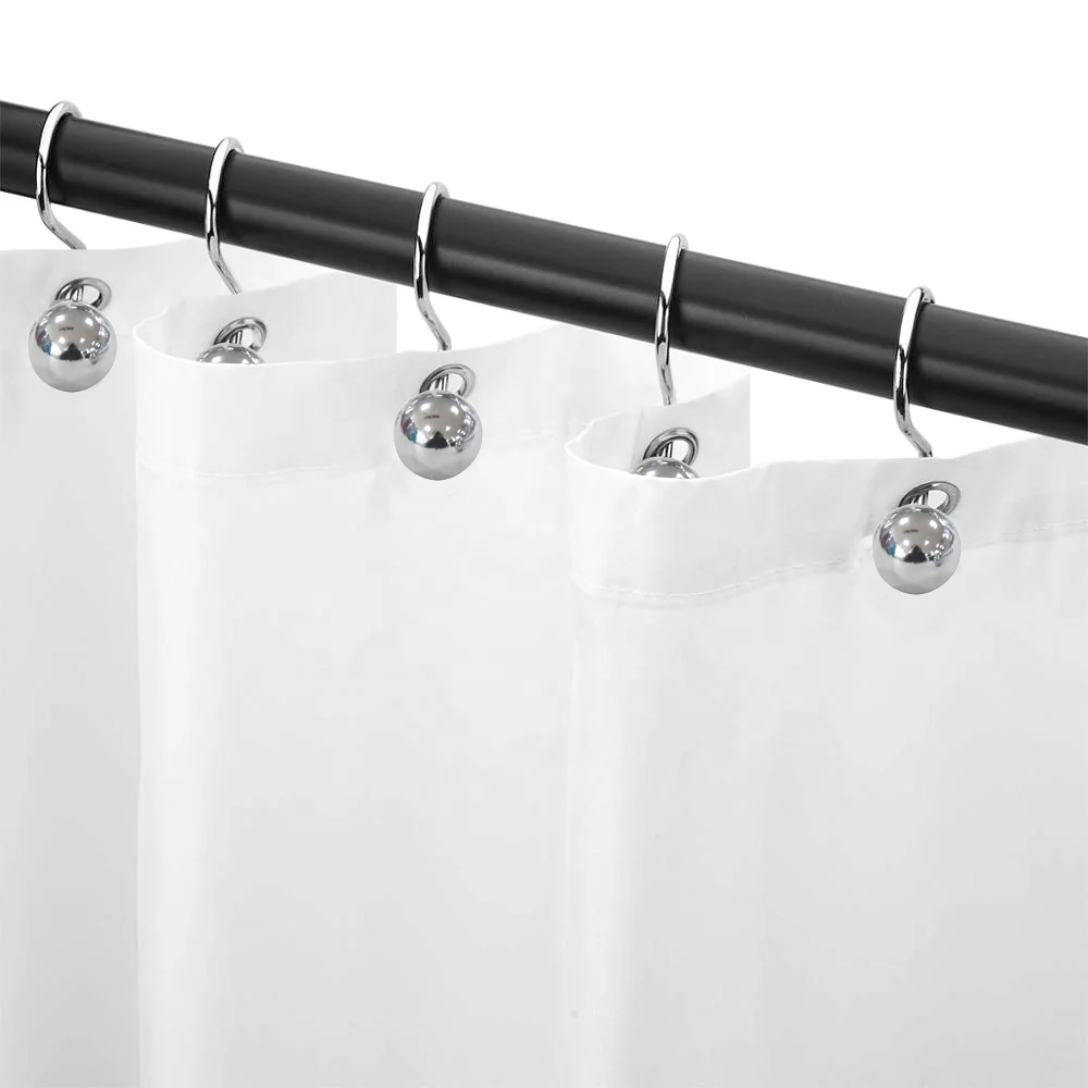Relaxed Shower Curtain Hooks 12pcs Set 24b Artisan