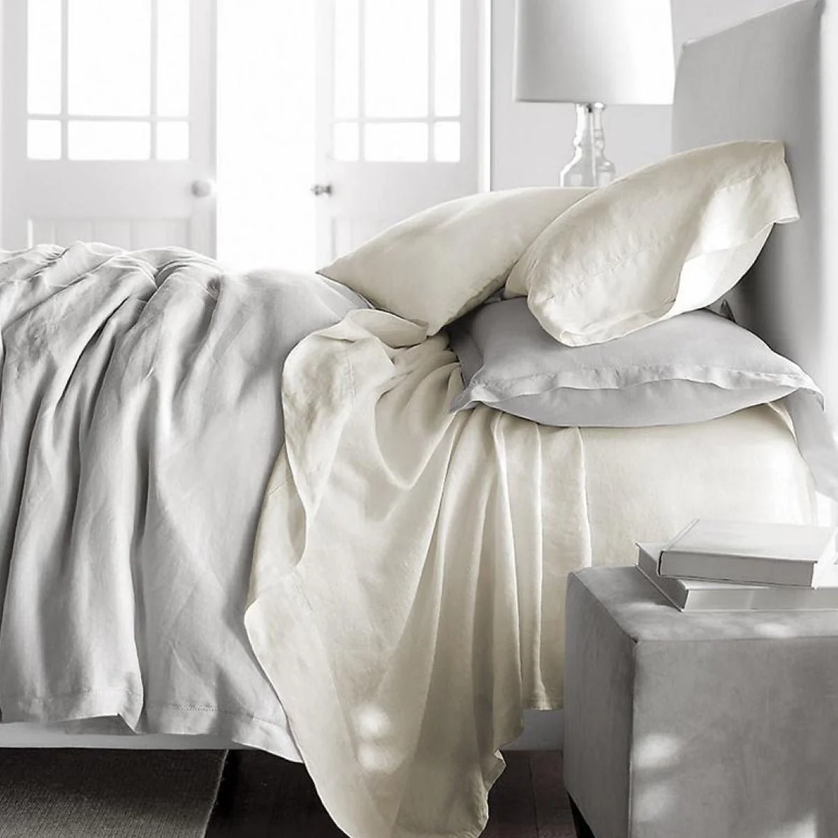 Relaxed Cotton Sheet Set T200 Solid