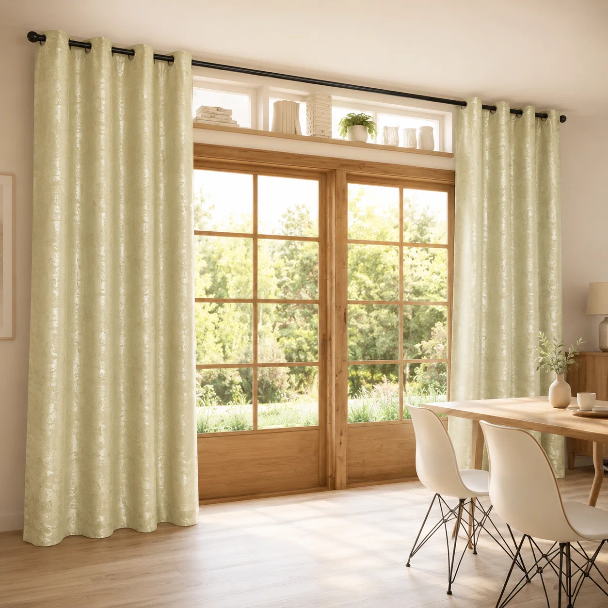 Modern Montebello – Grommet Panels 2pk Foam Back Solid