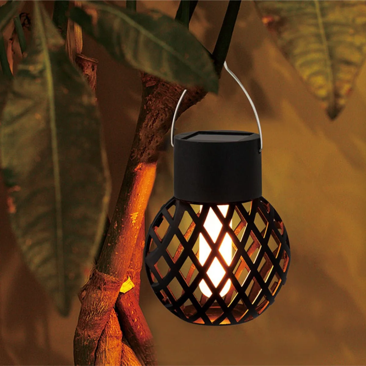 Premium Material Solar Flame Hang Light 7 7 163.5 Optimized