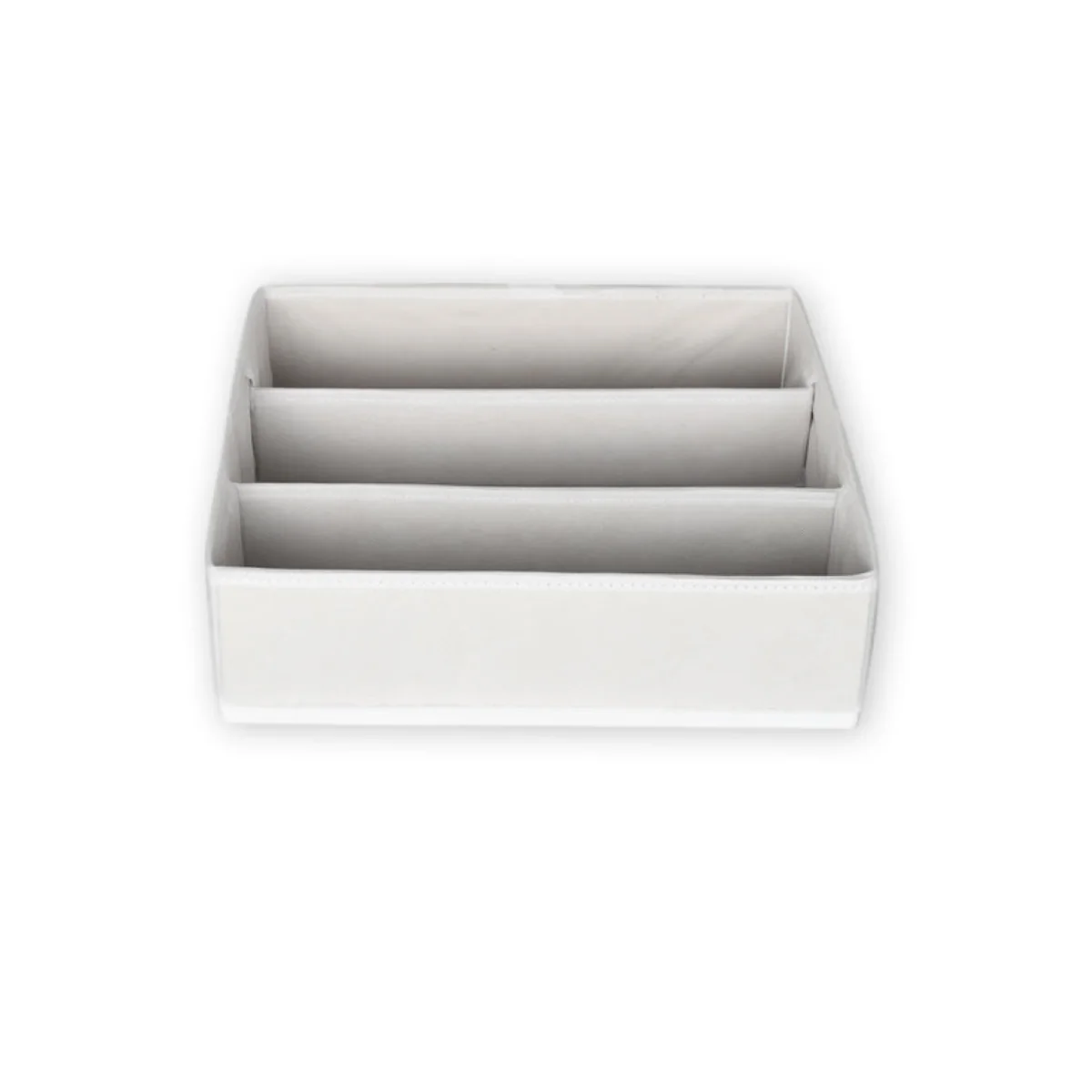 High-Quality Drawer Divider White 35.5×35.5x10cm Foldable Grey White Superior