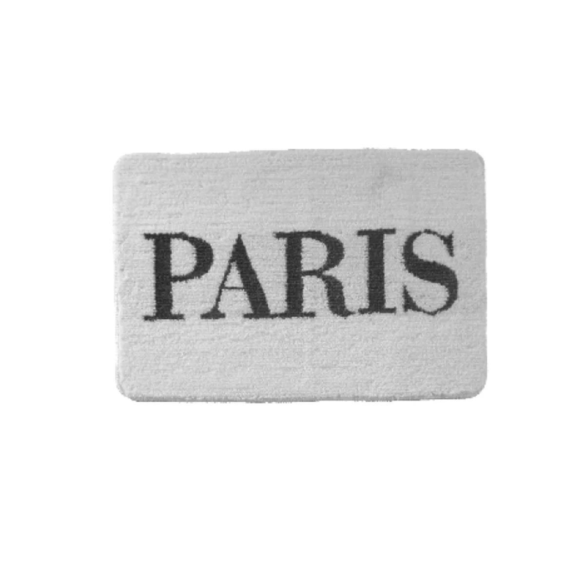 First-Class Lt Paris Bath Mat 20×30 White Practical