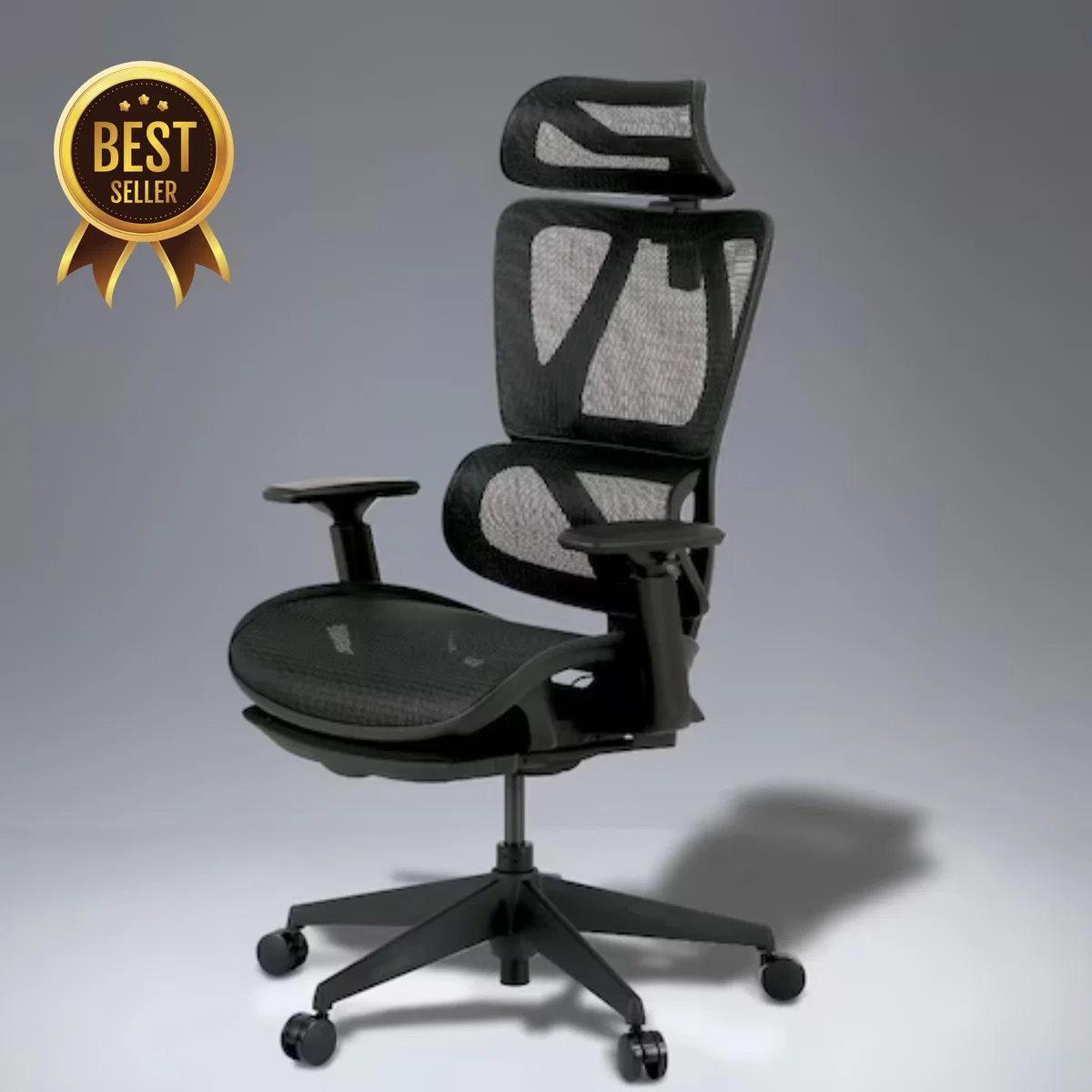 Luxury OFFICECHAIR OC707 ERASTMA BK Advanced