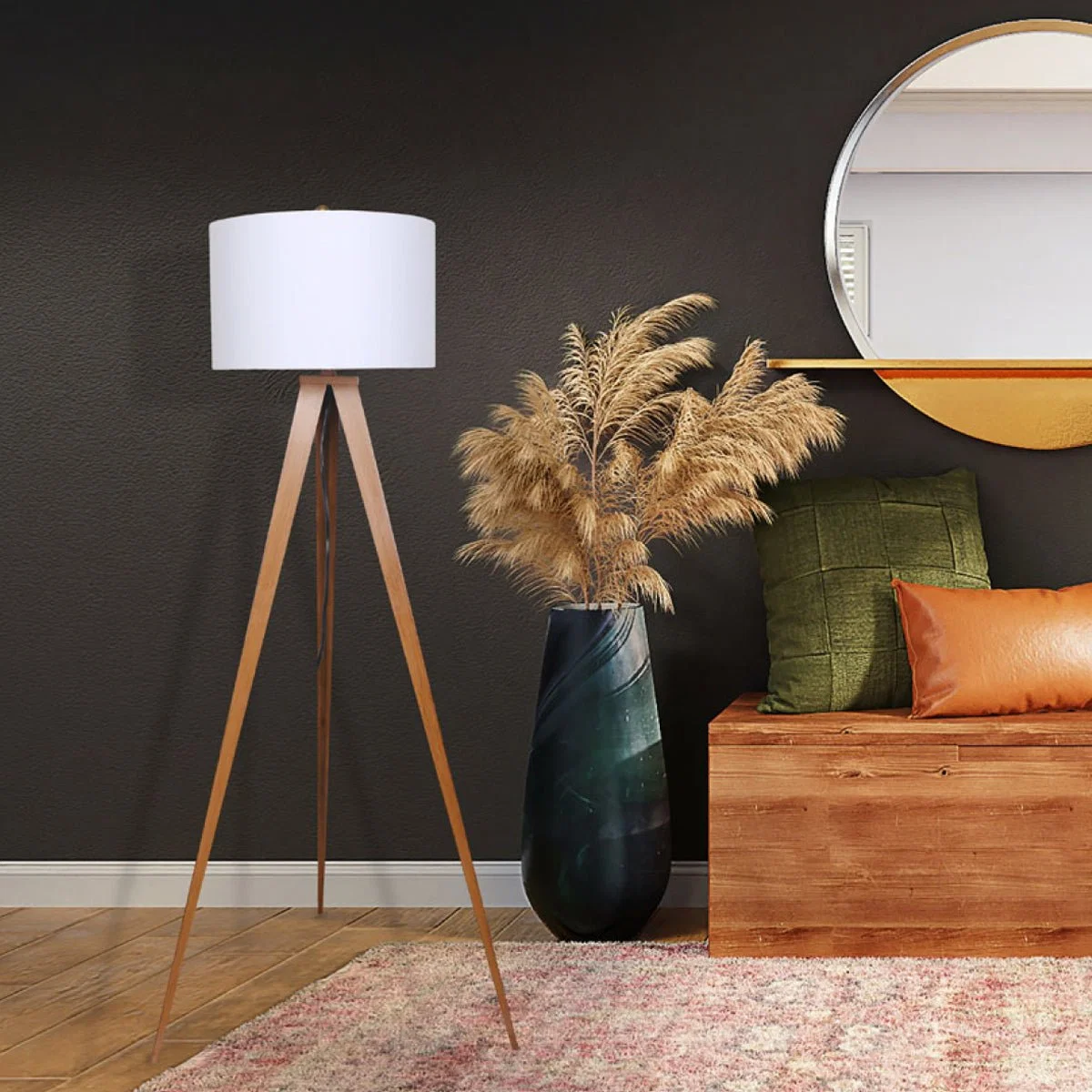 Stylish Tripod Floor Lamp Lotte Long-Lasting