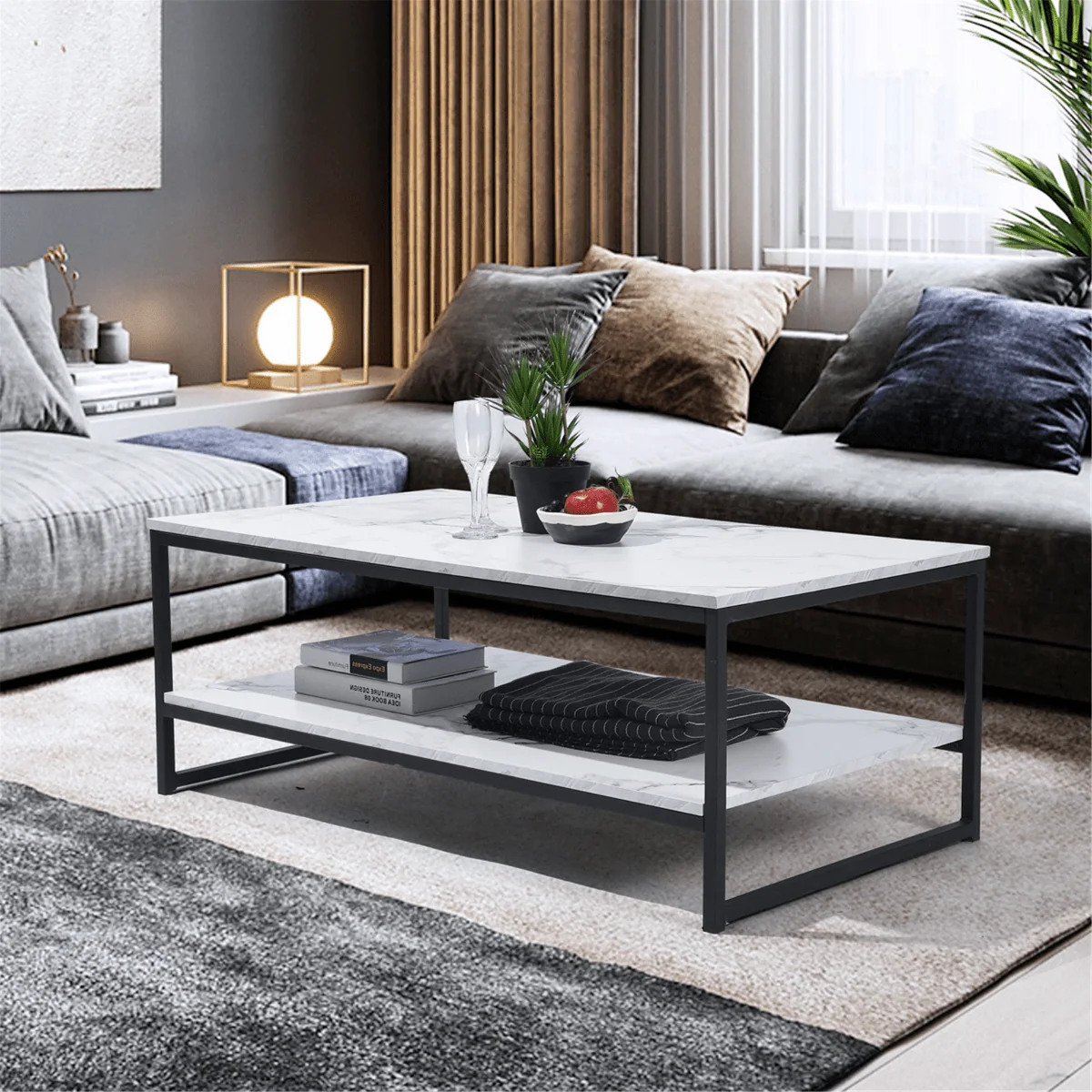 Smart Facto Coffee Table Black Frame Recyclable