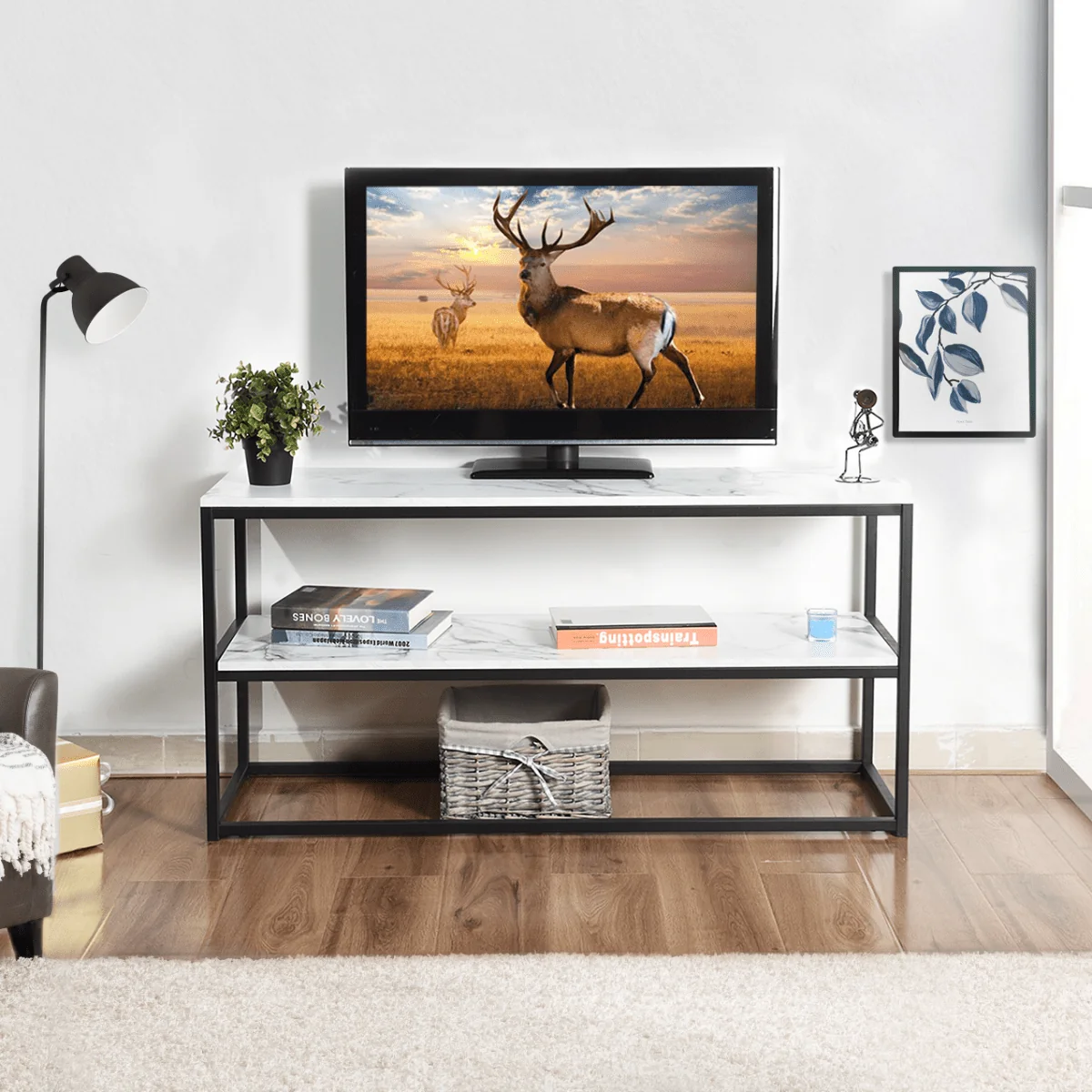 Breathable Facto Tv Stand Elegant