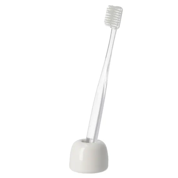 Minimalist PORCELAIN TOOTHBRUSH STAND WH WY01 Sustainable