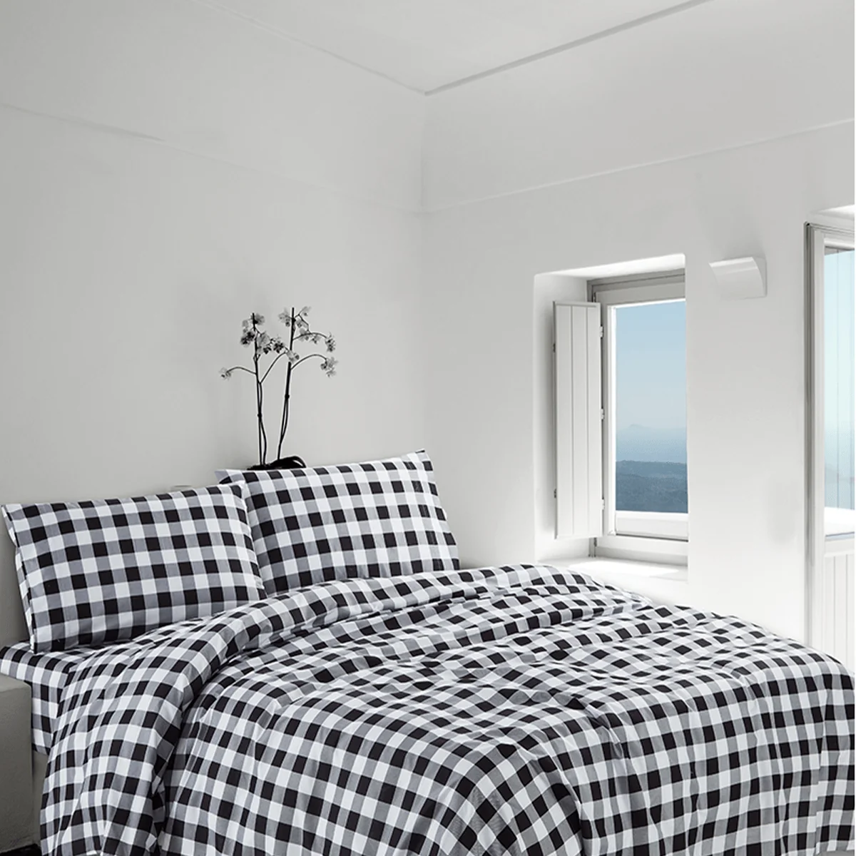 Trusted Rustic Cabin – ASPEN Plaid Microfibre Sheet Set Original