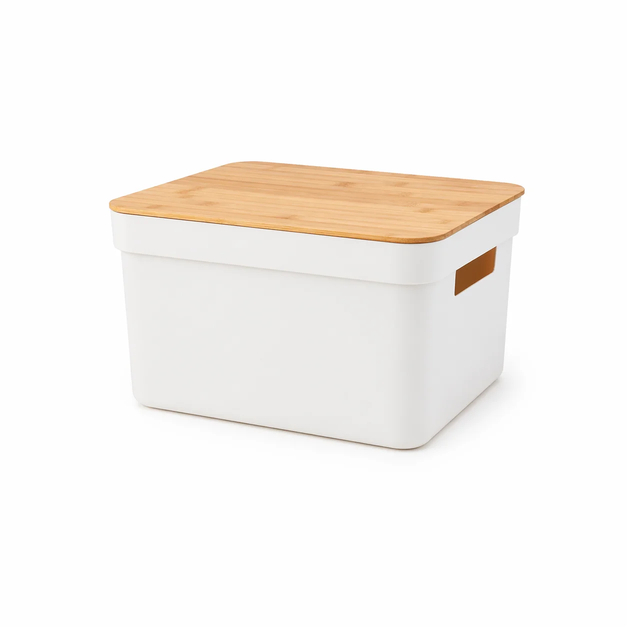 Superior Small Storage Box with Bamboo Lid 10 x 7 x 5 World-Class