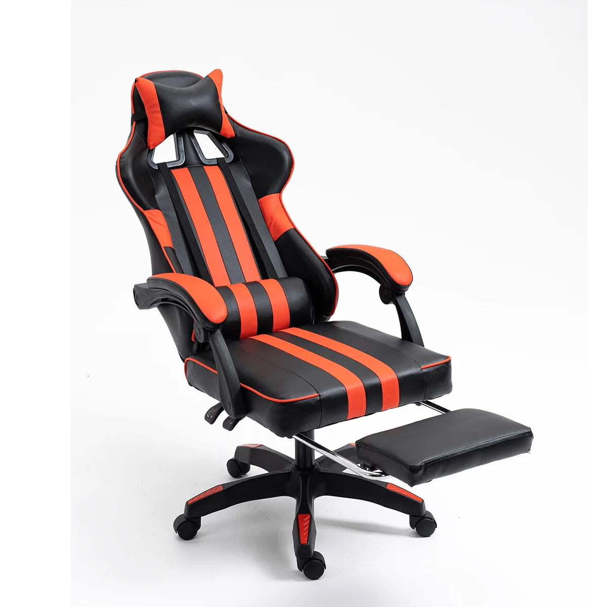 Premium Deluxe Pu Office Gaming Chair with Retractable Footrest Efficient