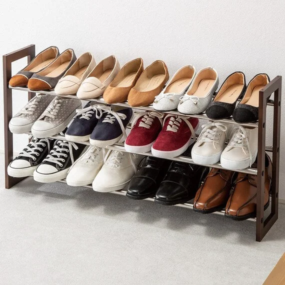 Breathable EXTENDABLE amp STACKABLE SHOE RACK MBR JJ50601 Stylish